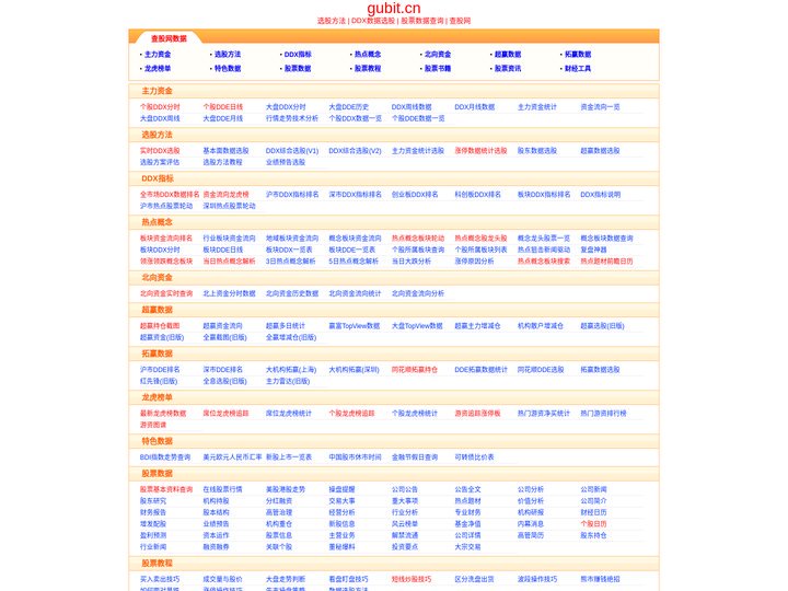 选股方法|资金流向|股票数据查询|查股网