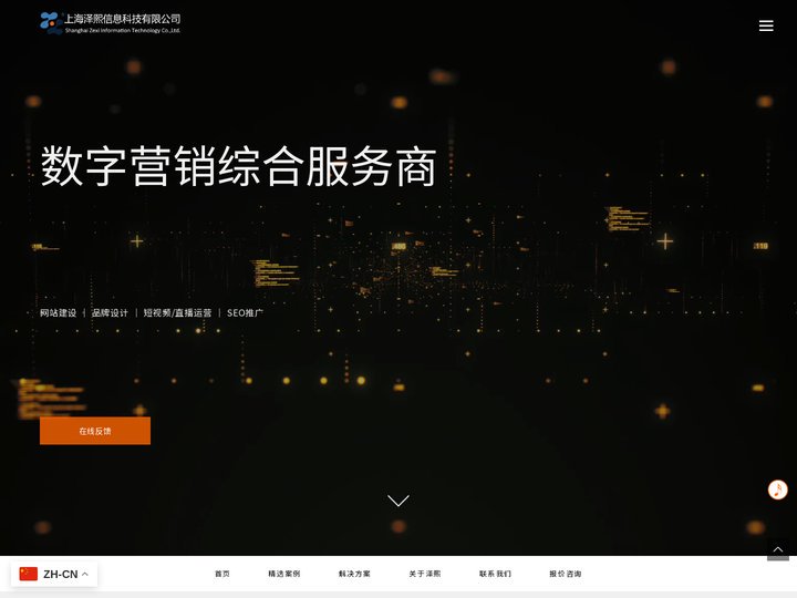 上海网站建设-公司画册设计-网页设计开发-上海泽熙信息科技有限公司