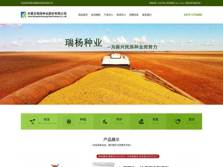大面积种植大豆种子_内蒙古抗倒伏高蛋白大豆_稳产黄豆种子-内蒙古瑞杨种业股份有限公司
