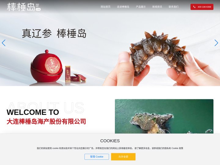 大连棒棰岛海产股份有限公司-真辽参就选棒棰岛