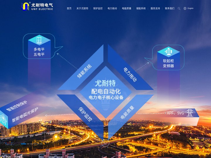 高压固态软起动柜 低压软起器 无功补偿柜 保护监控系列-保定市尤耐特电气有限公司