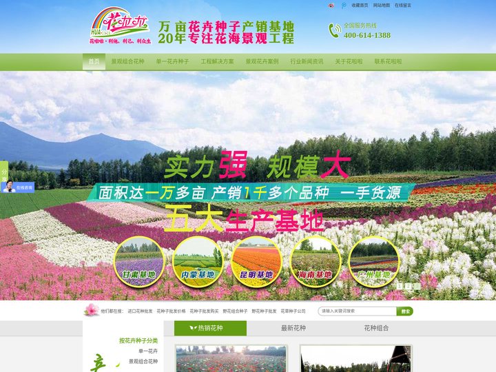 花卉种子批发,景观花种批发,花卉种子销售--花啦啦花卉种业第一品牌
