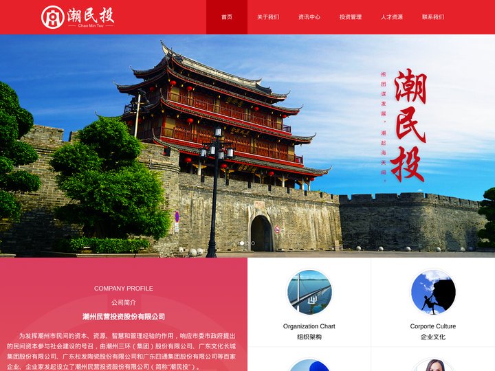 潮州民营投资股份有限公司