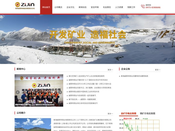 青海威斯特铜业有限公司