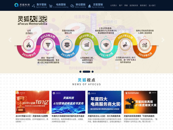 数字营销_电商营销_移动营销专家-aFocus灵狐科技