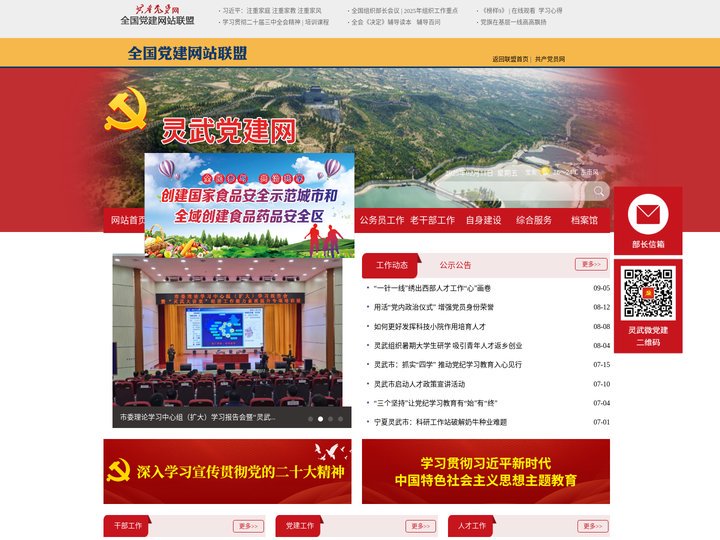 灵武党建网
