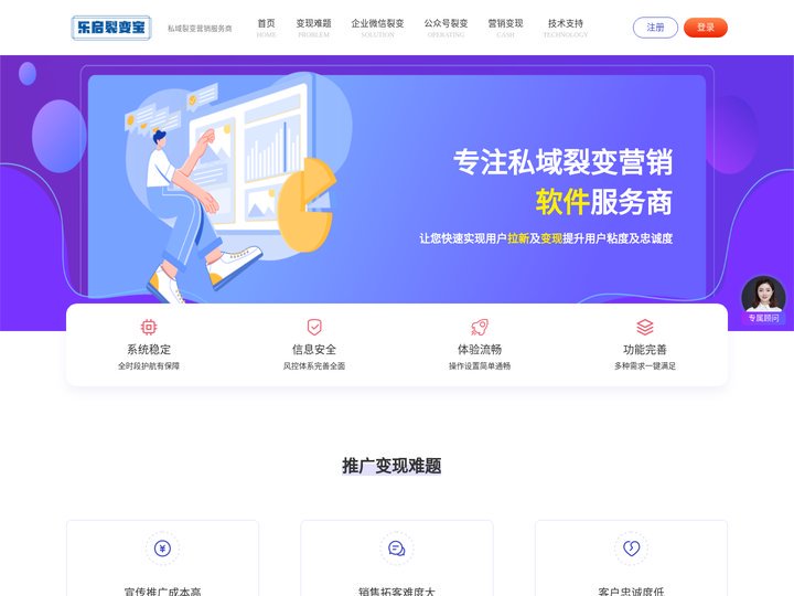 乐启裂变宝-私域裂变营销服务商