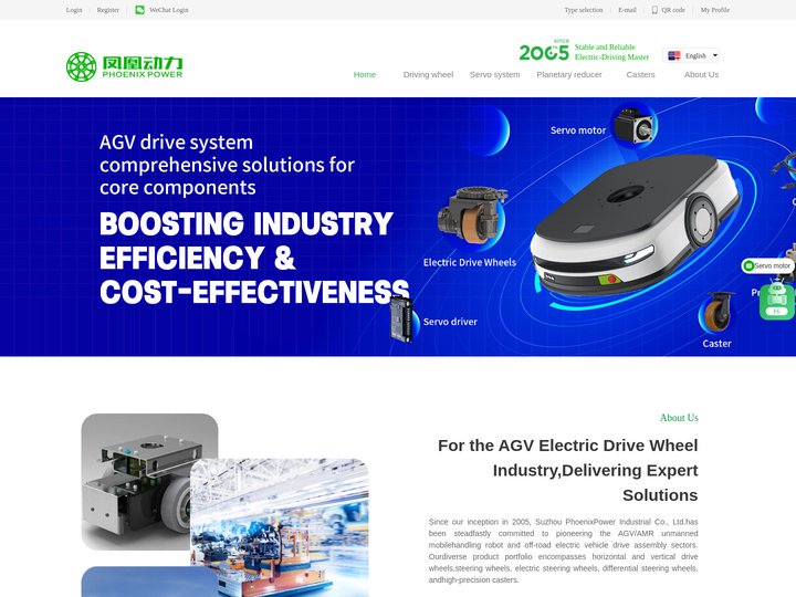 PhoenixPower is an expert on electric drive wheels.