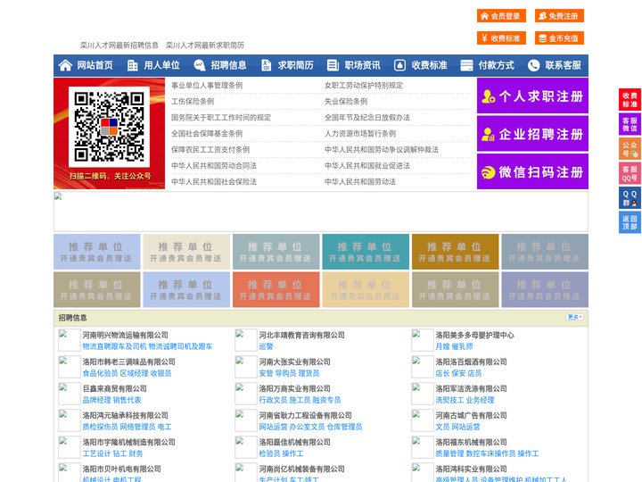栾川人才网-栾川招聘网-栾川人才市场
