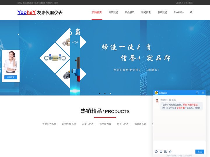 友惠仪器仪表-立管压力传感器|由壬|泥浆|法兰压力表|大钳扭矩表