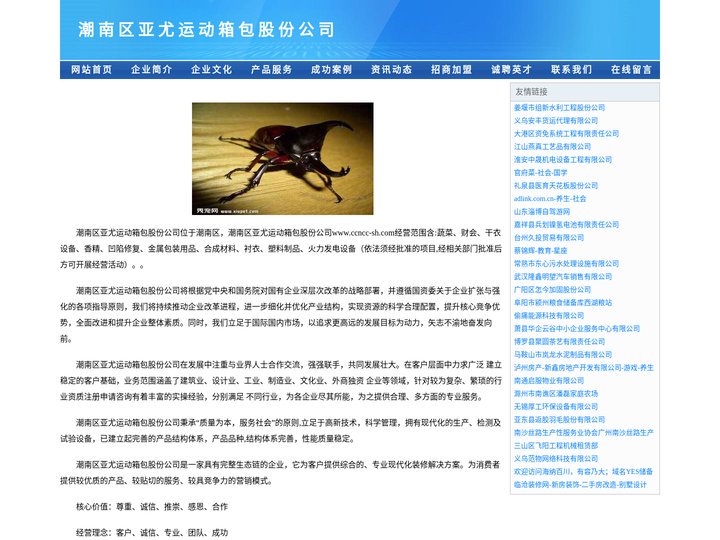 潮南区亚尤运动箱包股份公司