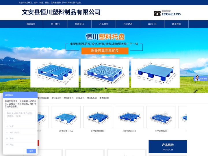 塑料托盘厂家_恒川塑料制品有限公司[厂家直销]