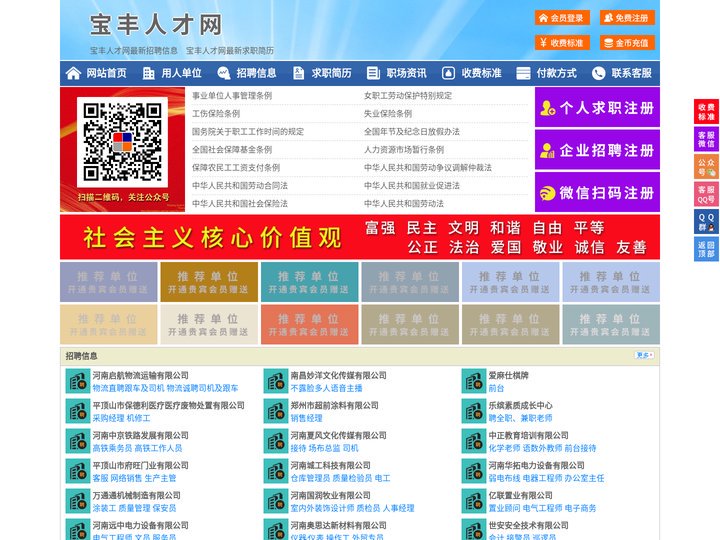 宝丰人才网-宝丰招聘网-宝丰人才市场