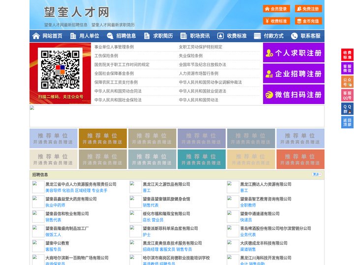 望奎人才网-望奎招聘网-望奎人才市场