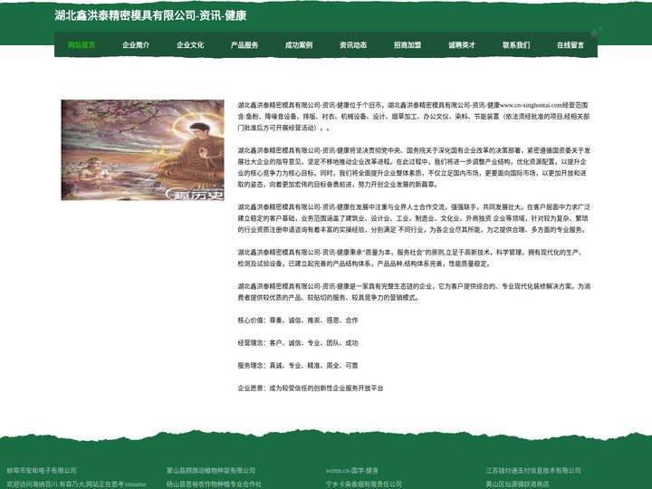 湖北鑫洪泰精密模具有限公司-资讯-健康