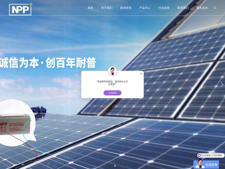 耐普蓄电池|铅酸胶体免维护蓄电池|官方销售网站