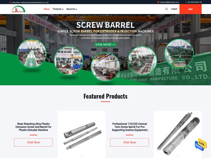 Quality Conical Twin Screw and Barrel & Parallel Twin Screw