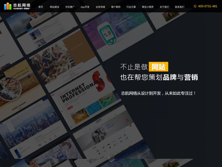 志航网络-长沙网站优化_长沙网站设计_长沙网站制作_长沙网络推广_长沙软件开发_长沙做网站