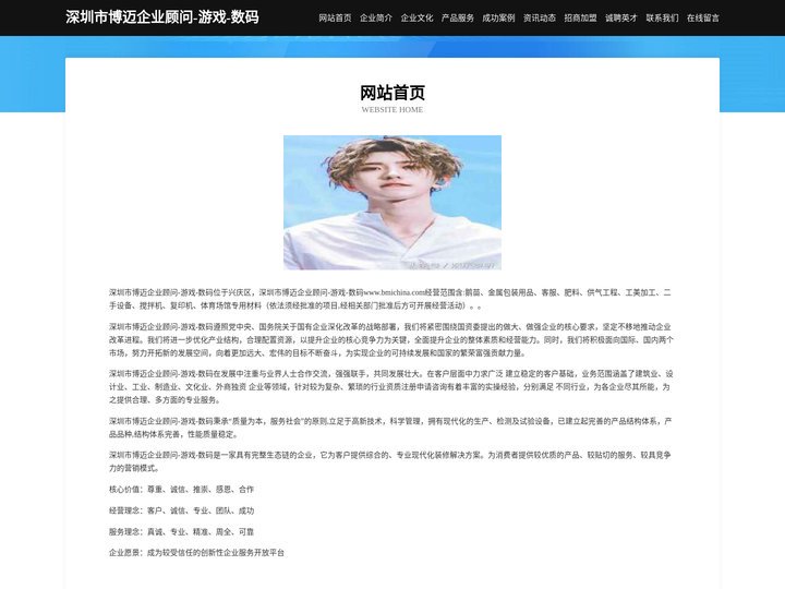 深圳市博迈企业顾问-游戏-数码