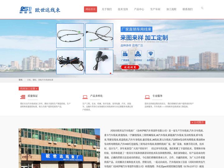 汽车线束_汽车线束生产厂家_汽车线束加工厂-河间市欧世达汽车线束厂