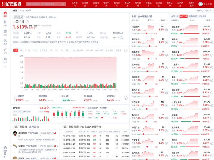 中国广核股票(003816中国广核股票股吧)