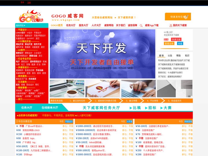 威客威客网_gogo威客网_天下威客的家