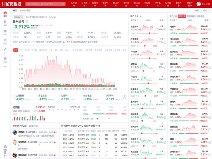 贵州燃气股票(600903贵州燃气股票股吧)