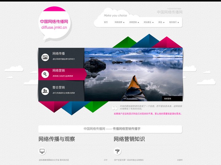 中国网络传播网 —— 网络营销传播学 搜索引擎知识 网站建设 网络安全 营销策划知识库