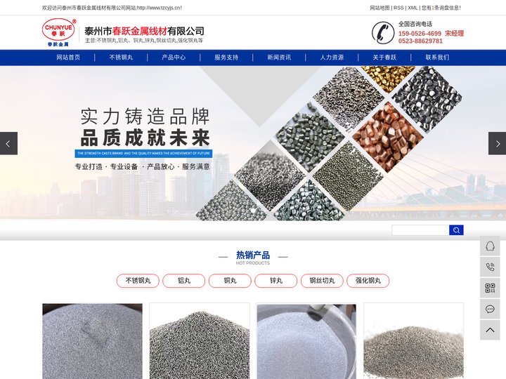 不锈钢丸_430不锈钢丸_304_厂家-泰州市春跃金属线材有限公司