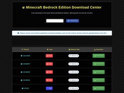 Minecraft Bedrock Edition Download Center - Free Download La