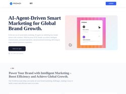 Intelligent marketing driven by artificial intelligence-Prom