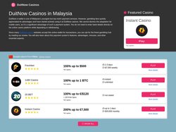 DuitNow Online Casinos – Best DuitNow Casinos in Malaysia