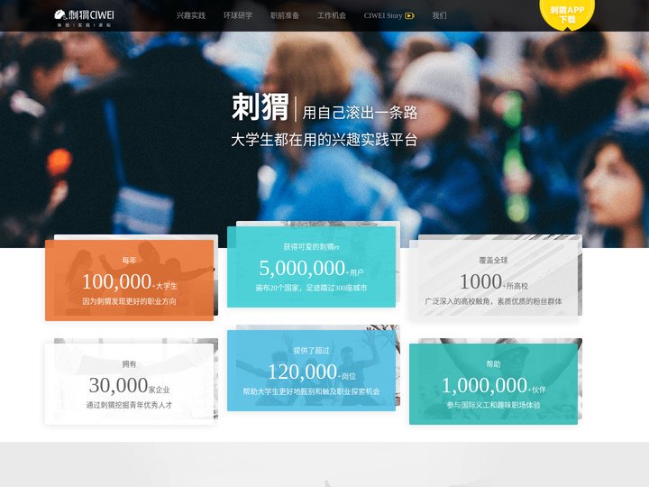 刺猬-全球知名的青年兴趣实践平台