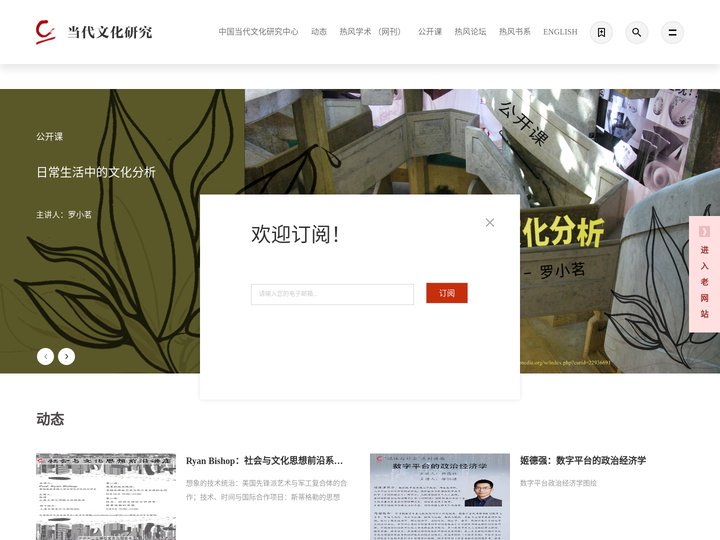当代文化研究网