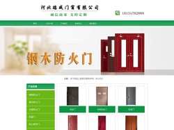 钢制防火门,钢木防火门,木质防火门-河北瑞成门窗有限公司