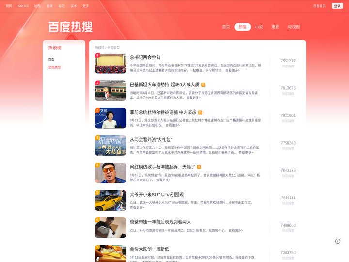 百度热搜