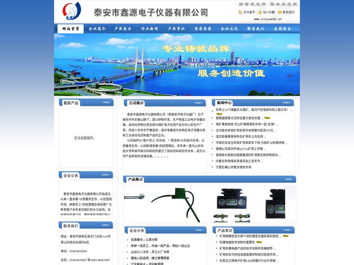 泰安市鑫源电子仪器有限公司