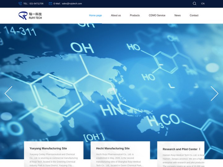 上海瑞一医药科技股份有限公司【官网】-Ruiyi Tech