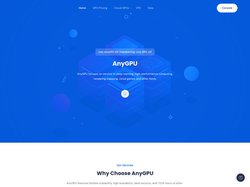 AnyGPU - GPU Cloud | Cloud Gpus | GPU Compute