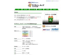 マイチャン。カップ　フットサル大会