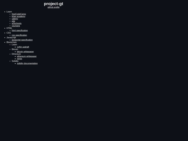 project-gt