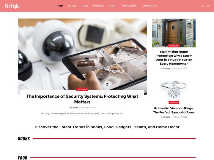 Read Trends on Books, Food, Gadgets, Health & Home Decor | N