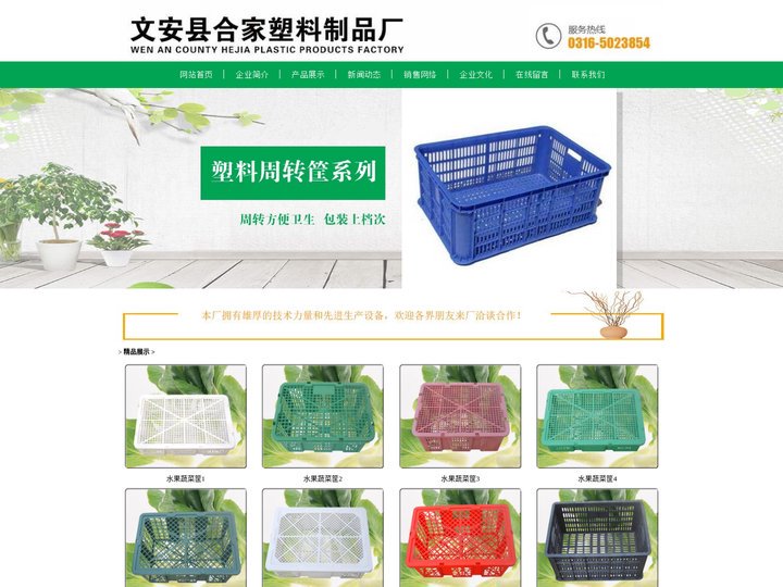 水果蔬菜筐,塑料蔬菜筐,塑料包装筐-文安县合家塑料制品厂