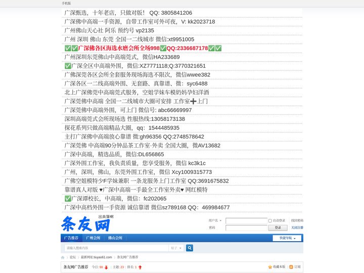 条友网广告推荐 -  条友网 -  Powered by Discuz!