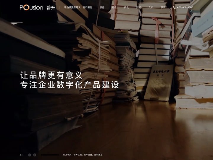高端网站建设公司- 普升网站定制公司官网
