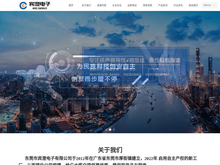 东莞市宾澄电子有限公司-首页