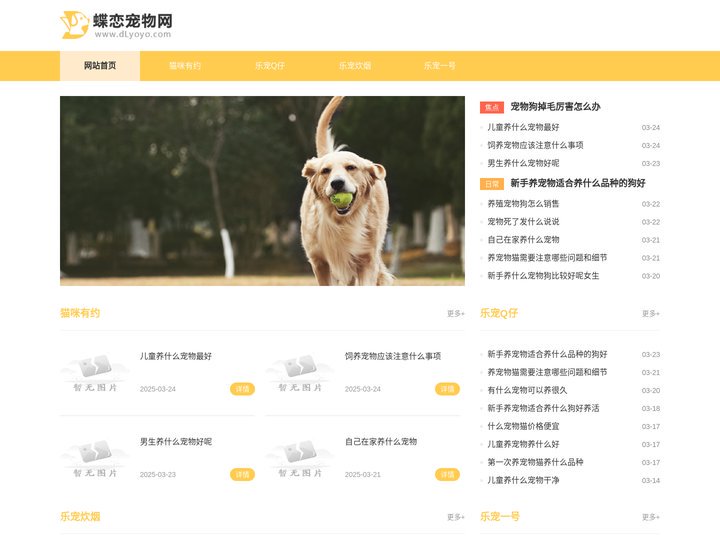 蝶恋宠物网
