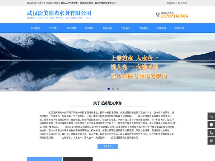 武汉泛美阳光水务有限公司