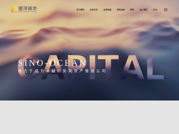 远洋资本