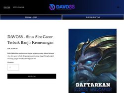DAVO88 - Situs Slot Gacor Terbaik Banjir Kemenangan
